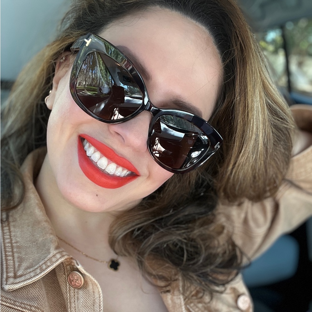 Tom Ford Brown ALISTAIR SUNGLASSES in dark brown tortoise